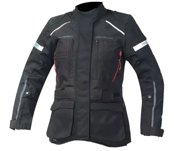 Dámská bunda na moto Nazran Montana 2.0 black/black