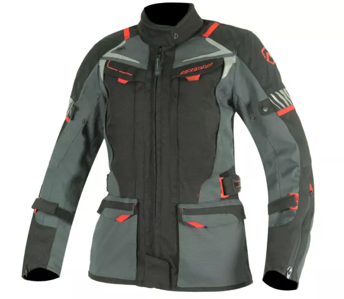 Dámská bunda na moto Nazran Moritz 2.0 black/grey
