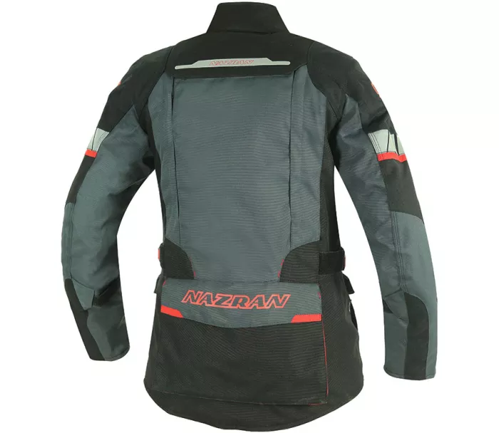 Dámská bunda na moto Nazran Moritz 2.0 black/grey