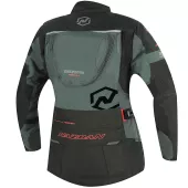 Dámská bunda na moto Nazran Puccino black/grey Tech-air compatible