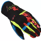 Rukavice na moto Nazran RX-7 2.0 black/blue/red