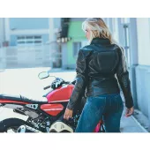 Dámská bunda na moto Nazran Burbs 2.0 black Tech-air compatible