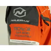 Bunda na moto Nazran Cavell Dakar orange/grey Tech-Air® compatible