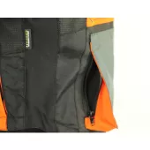 Bunda na moto Nazran Cavell Dakar orange/grey Tech-Air® compatible