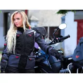 Dámská bunda na moto Nazran Moritz 2.0 black/grey