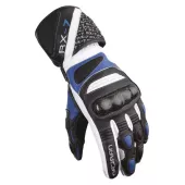 Rukavice na motorku Nazran RX-7 black/white/blue vel. XS