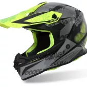 Helma na motokros XRC Dousman grey/yellow fluo