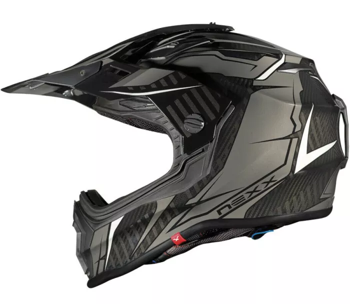 Karbonová helma Nexx X.WRL Atika black/grey
