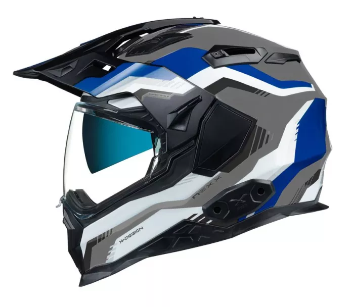 Helma na moto NEXX X.WED 2 COLUMBUS blue/black MT