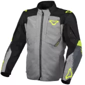 Bunda Macna Notch grey/black/fluo yellow men jacket