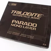 Dámské džíny na moto Trilobite Parado monolayer AAA slim fit ladies jeans black (Prodloužené)