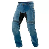 Kevlarové džíny na moto Trilobite Parado blue (zkrácená verze)
