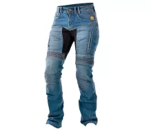 Dámské džíny na motorku Trilobite Parado blue (prodloužená délka)