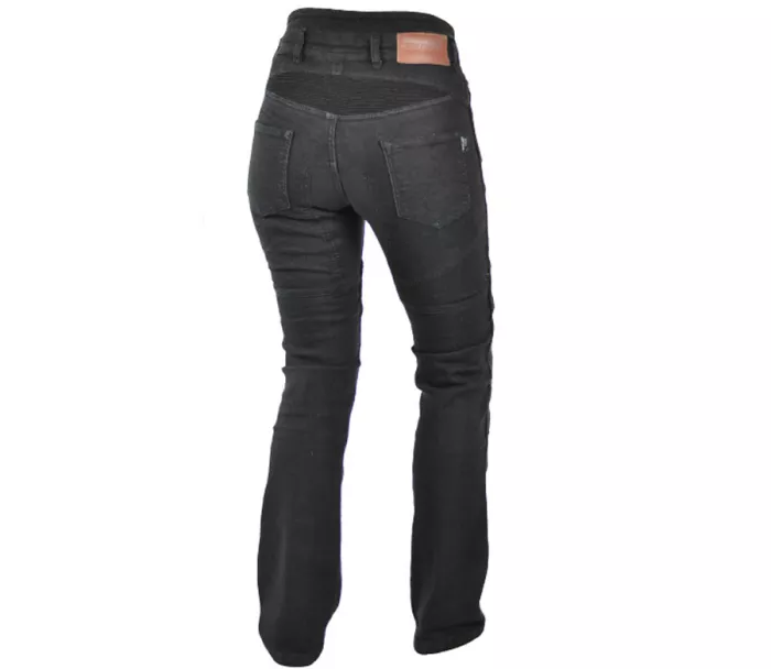 Dámské kevlarové džíny na moto Trilobite Parado black (prodloužené)