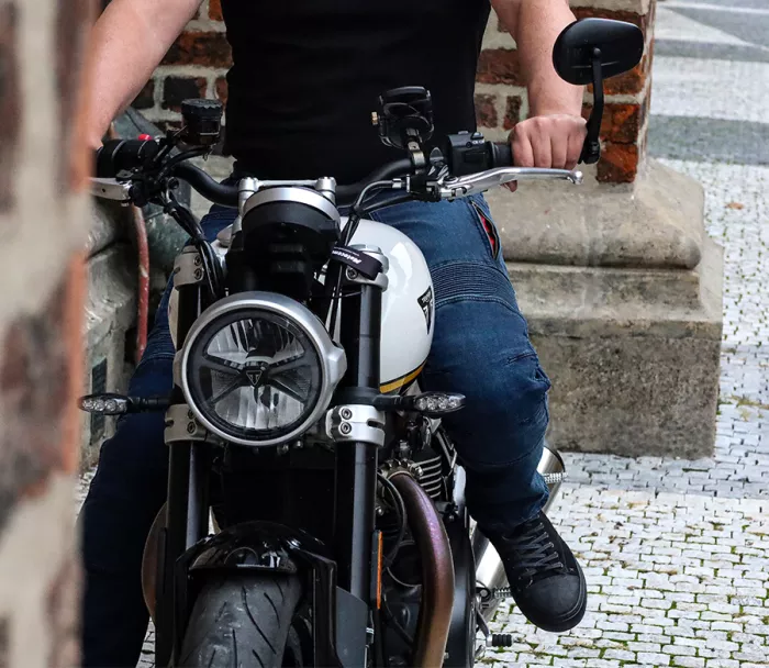 Pánské džíny Trilobite Parado doublelayer AAAA slim fit blue level 2 (prodloužené)