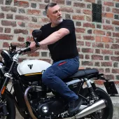 Pánské džíny Trilobite Parado doublelayer AAAA slim fit blue level 2 (prodloužené)