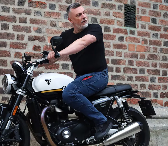 Pánské džíny Trilobite Parado doublelayer AAAA slim fit blue level 2 (prodloužené)