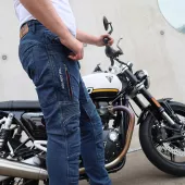 Pánské džíny Trilobite Parado doublelayer AAAA slim fit blue level 2 (prodloužené)