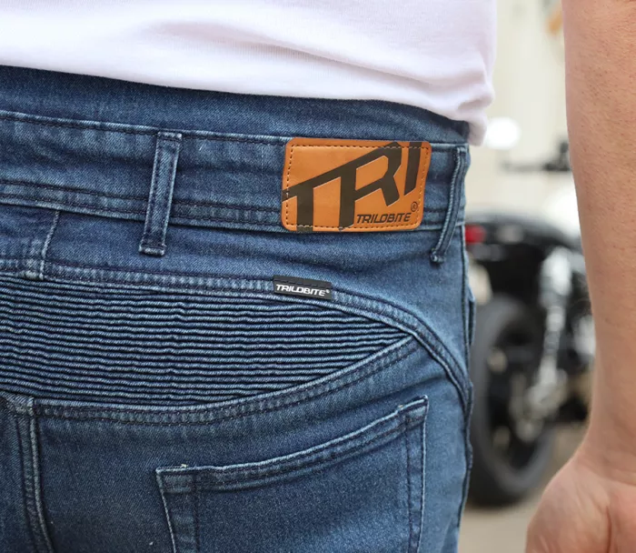 Pánské džíny Trilobite Parado doublelayer AAAA slim fit blue level 2 (prodloužené)