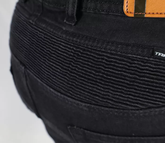 Pánské džíny na moto Trilobite Parado doublelayer AAA regular fit black level 2