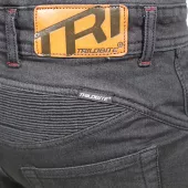 Džíny na motorku Trilobite Parado monolayer AAA slim fit black