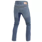 Kalhoty na motocykl Trilobite 2461 Parado monolayer AAA slim fit blue (Prodloužené)