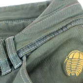 Dámské kevlarové džíny na moto Trilobite Parado dark khaki (prodloužené)