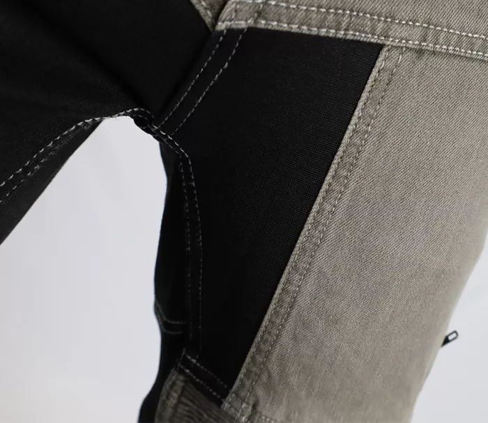 Pánské džíny na moto Trilobite Parado doublelayer AAA slim fit light grey level 2