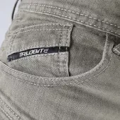Pánské džíny na moto Trilobite Parado doublelayer AAA slim fit light grey level 2