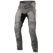 Kevlarové džíny na motorku Trilobite Parado light grey SLIM