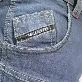Dámské džíny na moto Trilobite Parado skinny fit blue level 2 (Prodloužené)