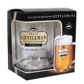 Pivní sklenice Gentleman legenda