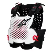 Chránič hrudi a zad Alpinestars A-4 Plasma black/red/white