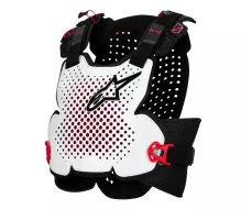 Chránič hrudi a zad Alpinestars A-4 Plasma black/red/white