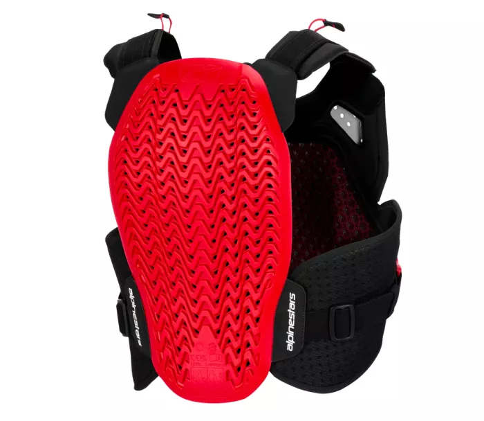 Chránič hrudi a zad Alpinestars A-4 Plasma black/red/white