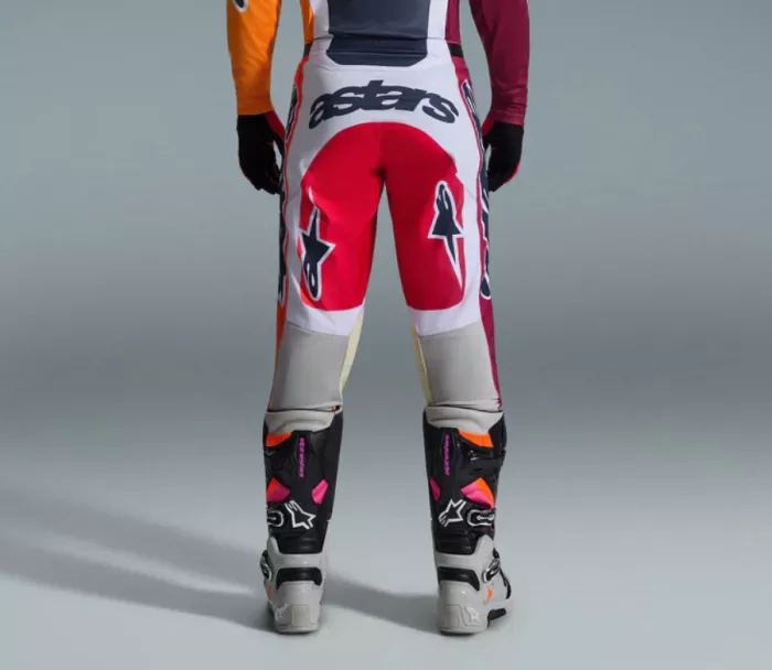 Motokrosové kalhoty Alpinestars Racer Portl red/grey