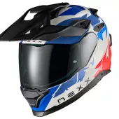 Adventure helma NEXX Y.Travl Primal blue/red