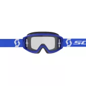 Motokrosové brýle SCOTT Primal clear blue/white clear works
