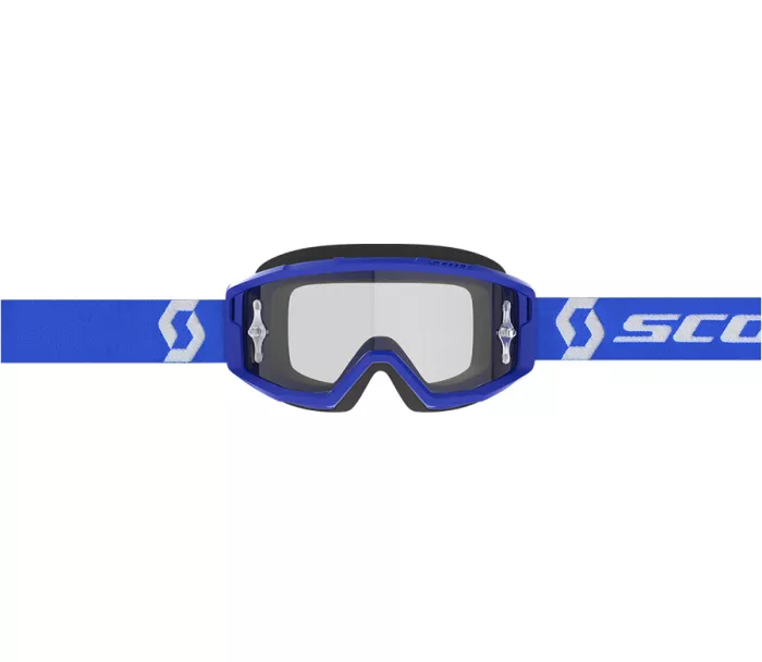 Motokrosové brýle SCOTT Primal clear blue/white clear works