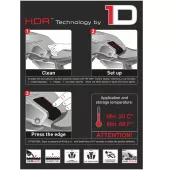 Print HDR327 oval black universal
