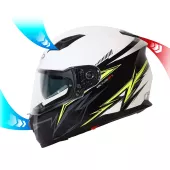 Helma na motorku XRC Pure GP 5 black/white/fluo