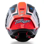 Integrální helma Alpinestars Supertech R10 Miller carbon/red matt