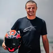 Integrální helma Alpinestars Supertech R10 Miller carbon/red matt