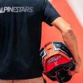 Integrální helma Alpinestars Supertech R10 Miller carbon/red matt