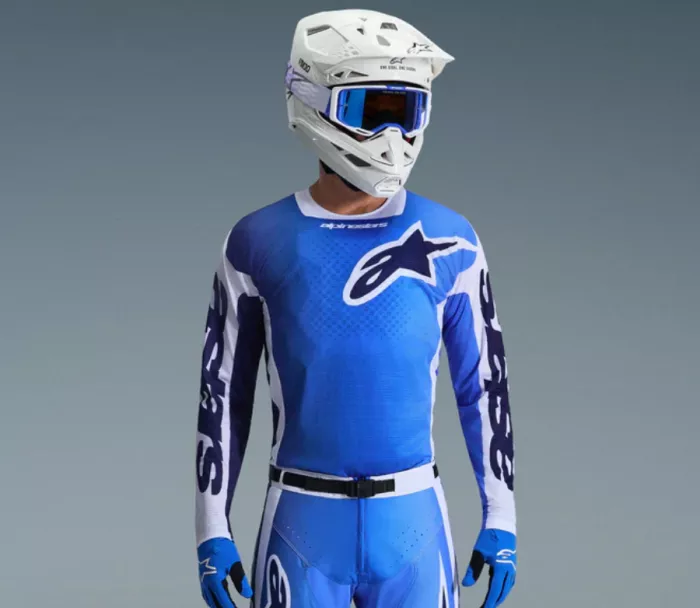 Motokrosový dres Alpinestars Racer Air Portl ucla blue/white