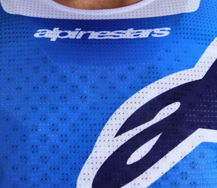Motokrosový dres Alpinestars Racer Air Portl ucla blue/white