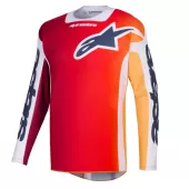 Motokrosový dres Alpinestars Racer Portl red/grey