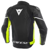Bunda na motorku Dainese RACING 3 black/fluo yellow