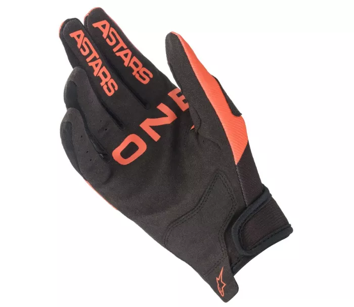MX rukavice Alpinestars Radar orange/black