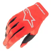 Motokrosové rukavice Alpinestars Radar mars red/silver